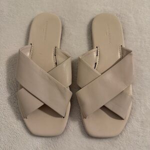 Banana republic Crossover Slide Sandals